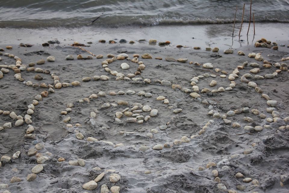 Örömünnep 2018 - Land Art: Spirál készítés és fényfestés